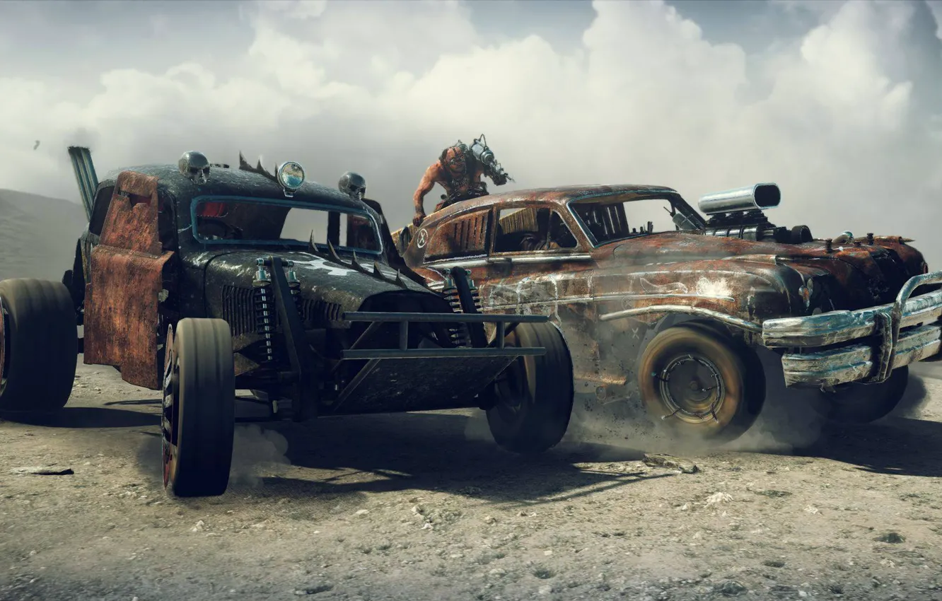 Фото обои Mad Max, Fury Road, Безумный Макс: Дорога ярости
