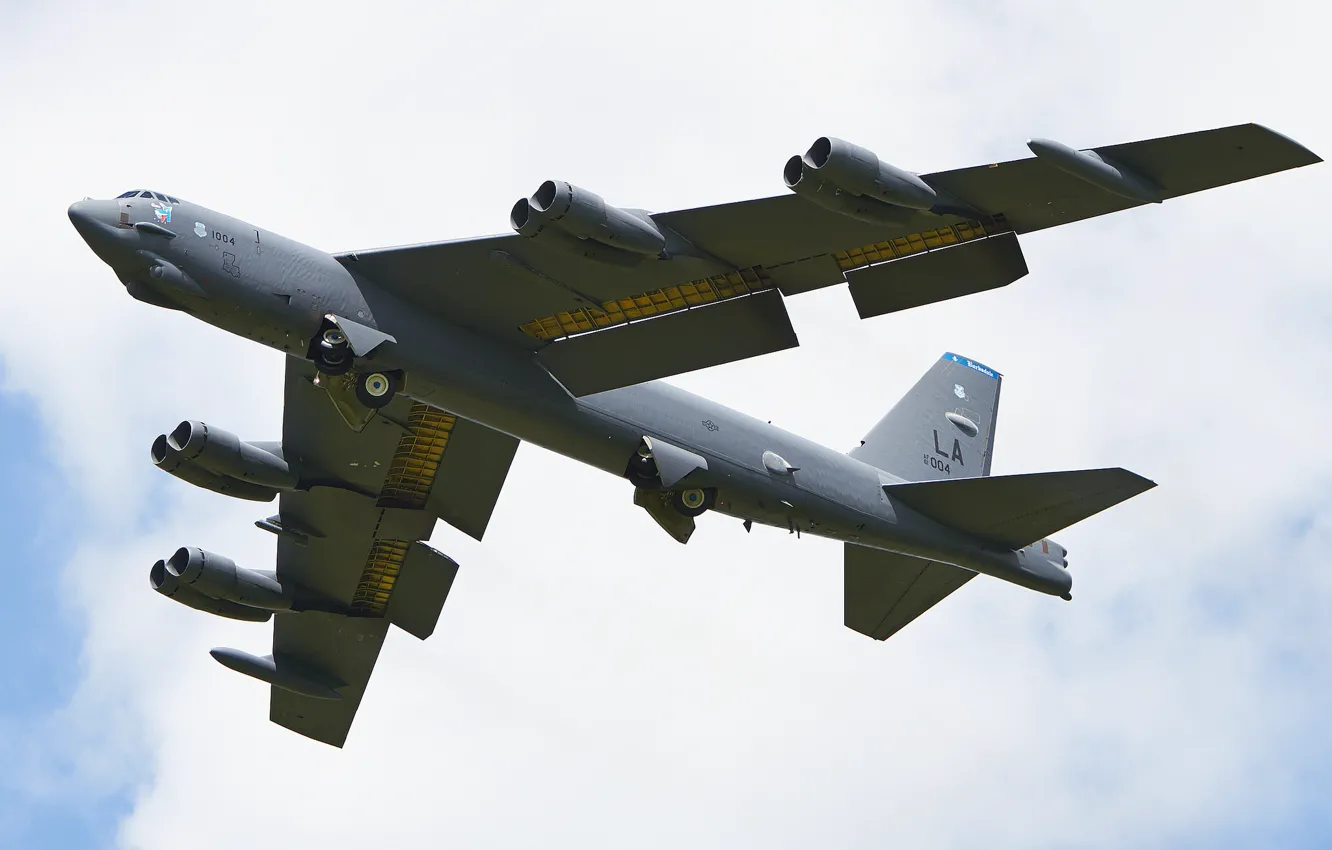 Фото обои Boeing, бомбардировщик, стратегический, тяжёлый, B-52, Stratofortress