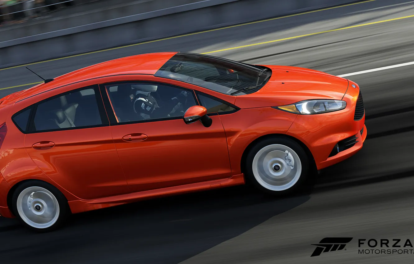 Фото обои 2014, Forza Motorsport 5, Xbox One, Ford Fiesta ST