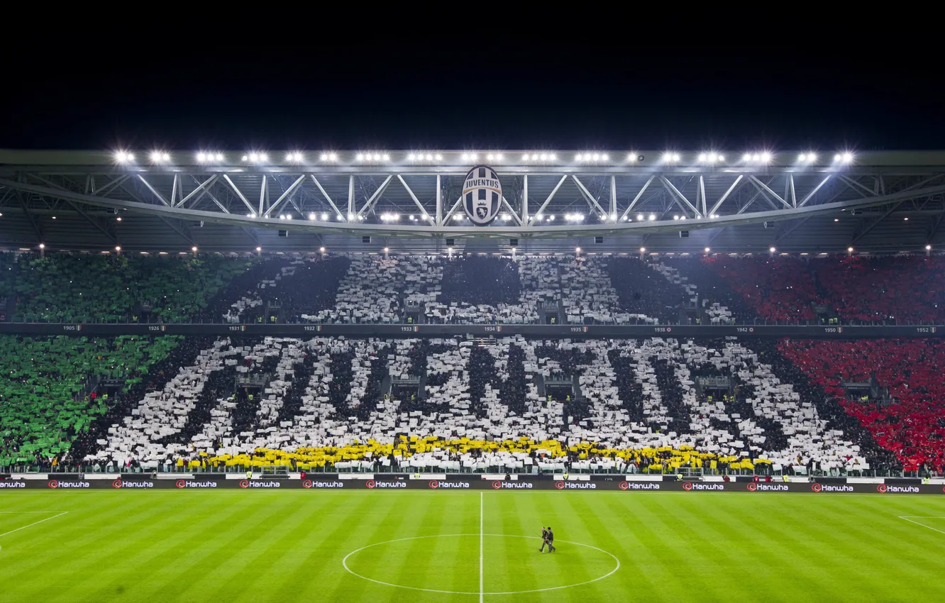 Фото обои juventus stadium, torino, bianconero