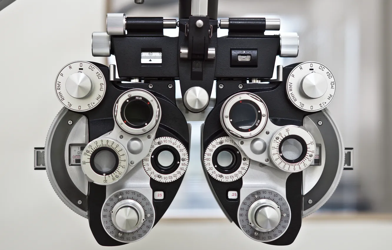 Фото обои lenses, ophthalmology, measuring equipment