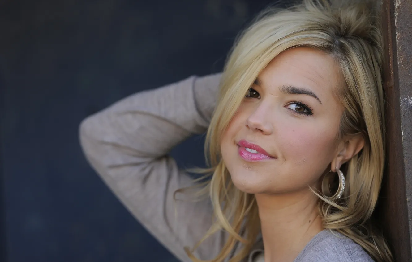 Фото обои Arielle Kebbel, обои девушки, wallpapers, women, blondes, actress