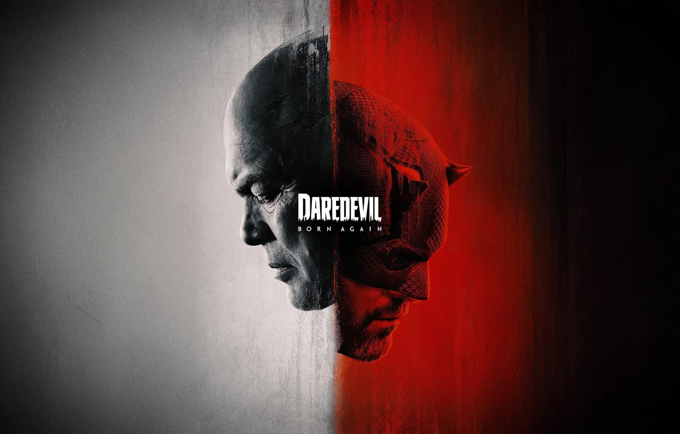 Фото обои комикс, Daredevil, Сорвиголова, Марвел, Daredevil: Born AgainDaredevil