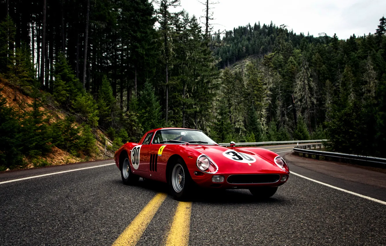 Фото обои Ferrari, феррари, 1964, Series II, Pininfarina, 250 GTO
