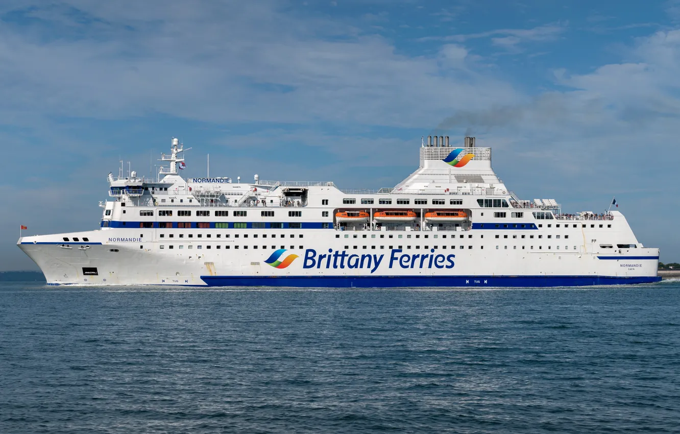 Фото обои паром, Brittany Ferries, MV Normandie