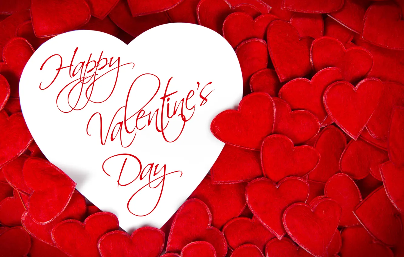 Фото обои сердечки, red, love, heart, romantic, Valentine's Day, Happy