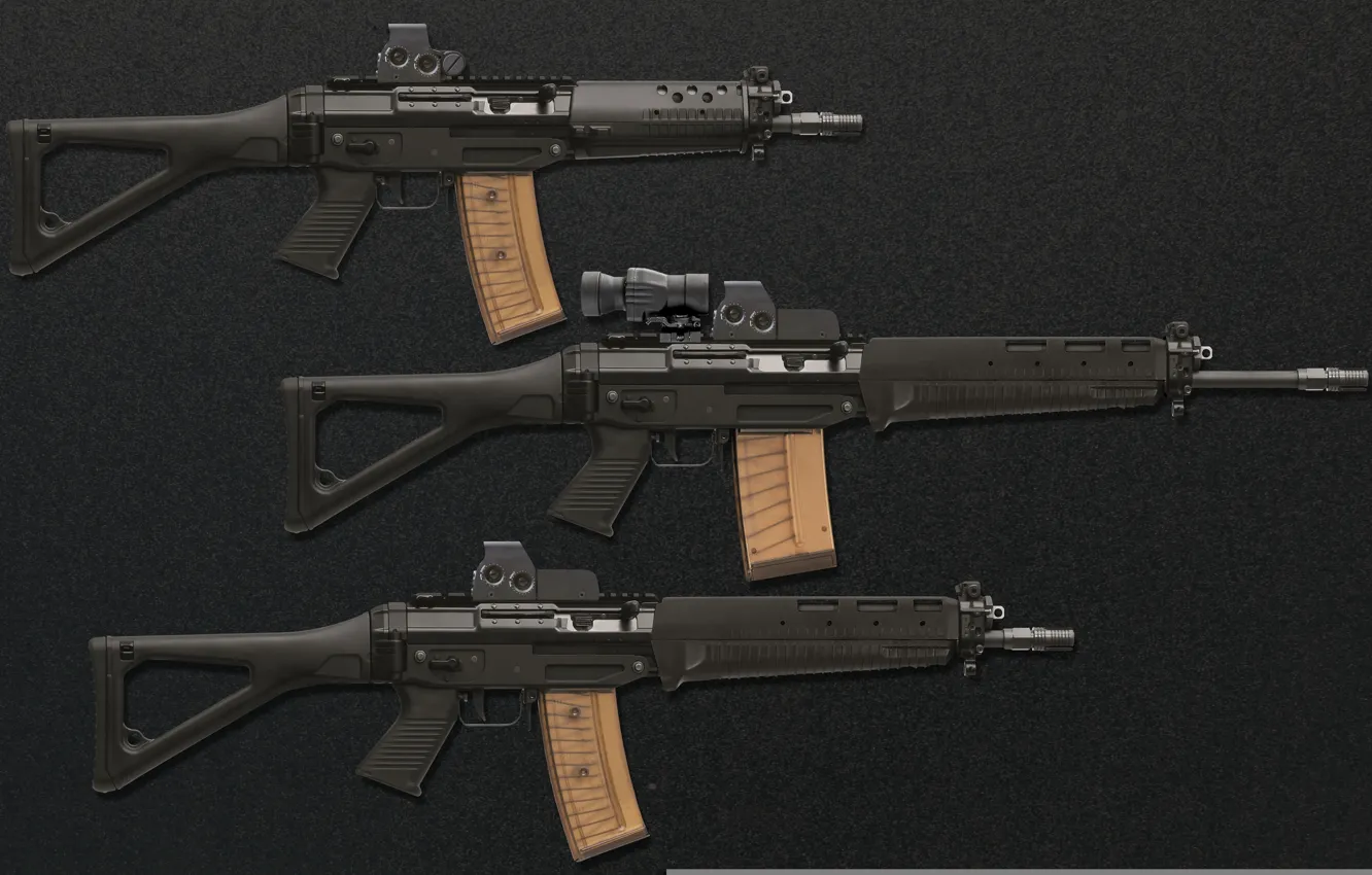 Фото обои gun, weapon, weapons, rifle, assault rifle, Sig Sauer 556, Sig Sauer, Swiss rifles
