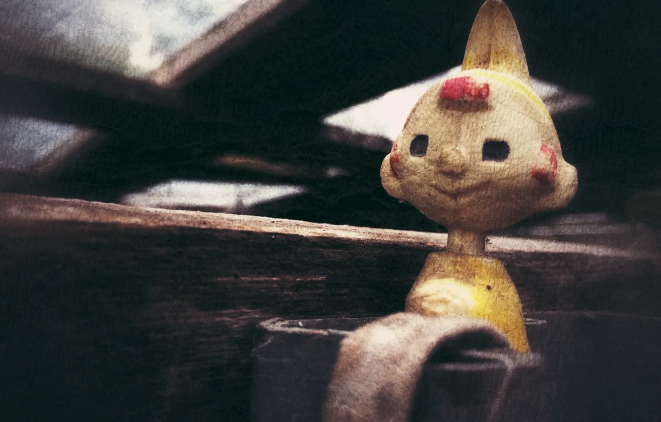 Фото обои страх, игрушка, минимализм