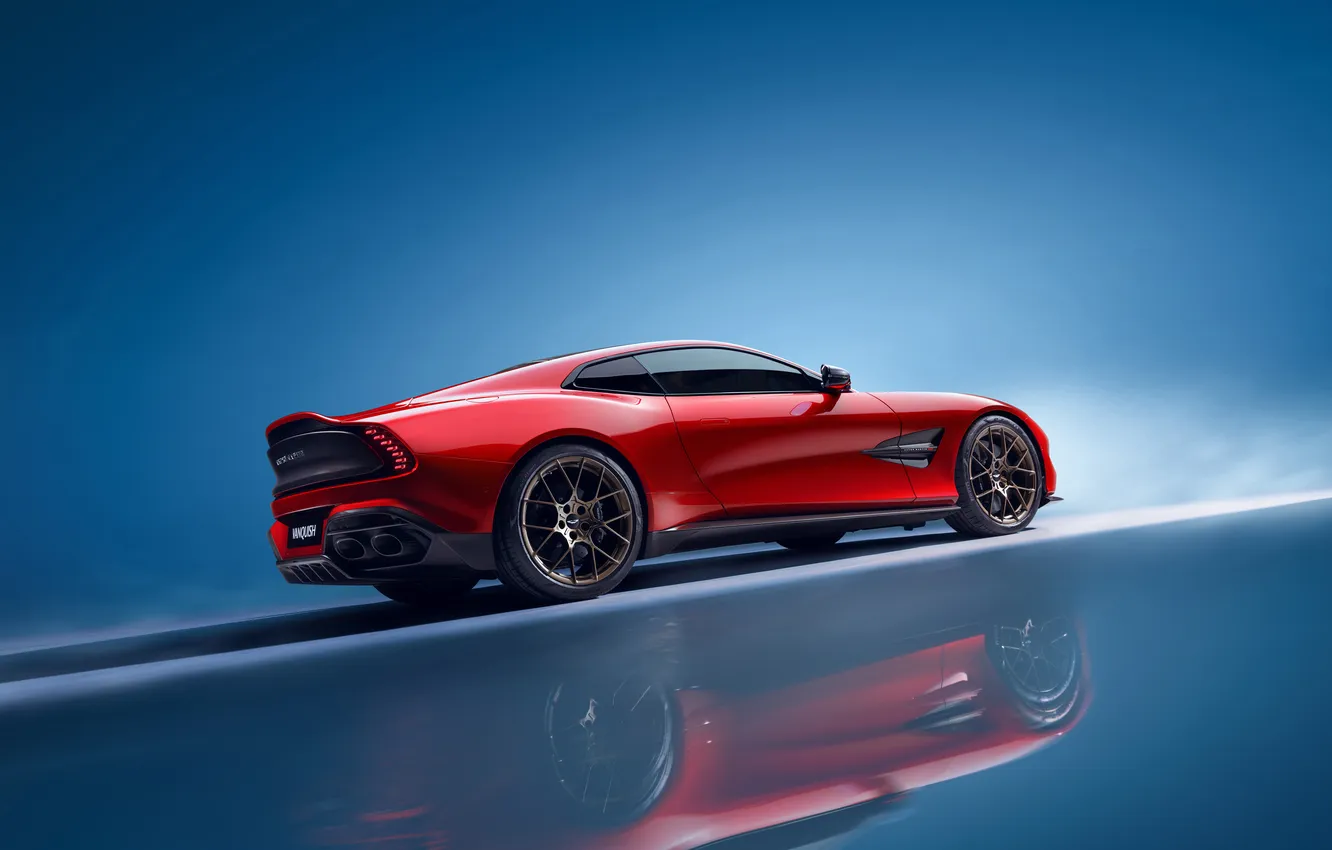 Фото обои Aston Martin, Vanquish, Twin Turbo, High Tech, 2025, British Car, V12 Engine, 1000 NM