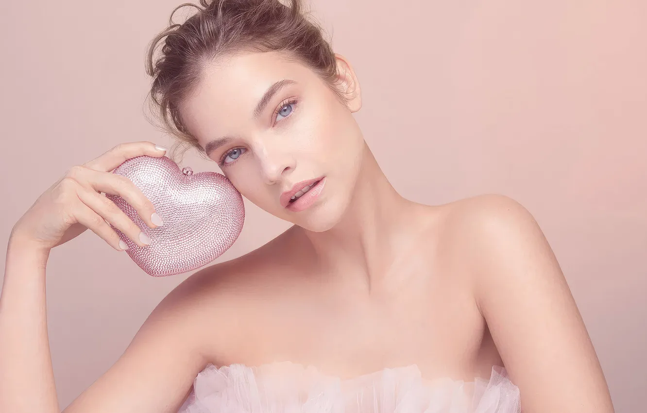 Фото обои взгляд, девушка, фото, модель, нежность, губы, Barbara Palvin