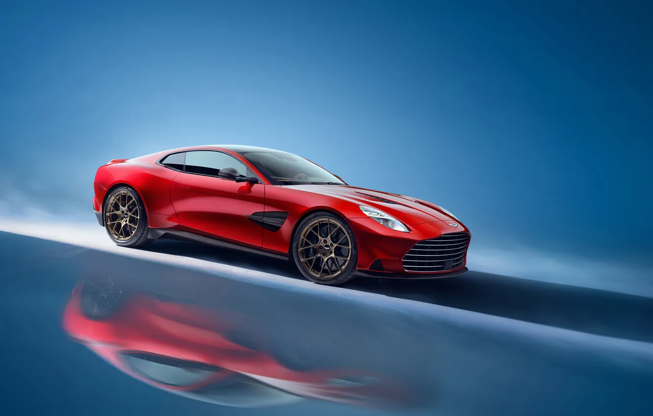 Фото обои Aston Martin, Vanquish, Twin Turbo, High Tech, 2025, British Car, V12 Engine, 1000 NM