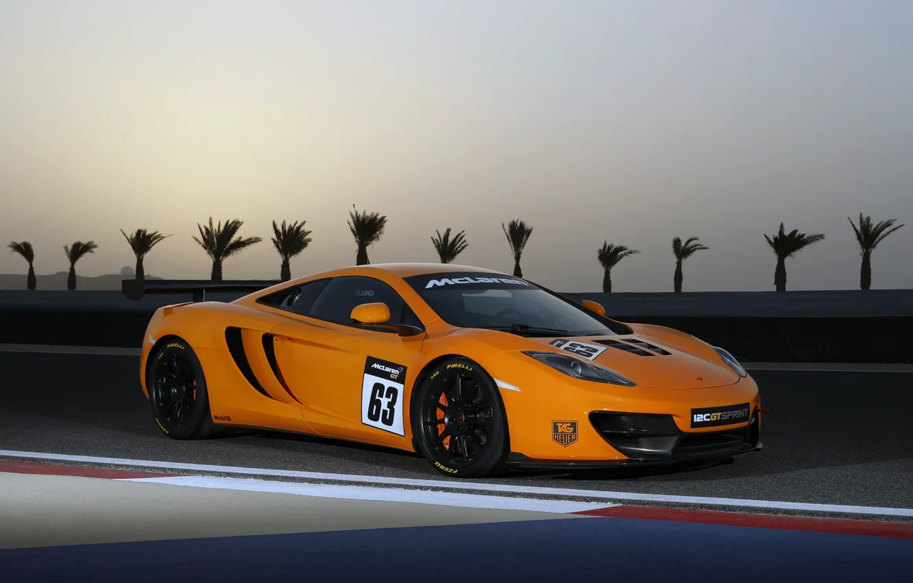Фото обои McLaren, supercar, MP4-12C, sprint