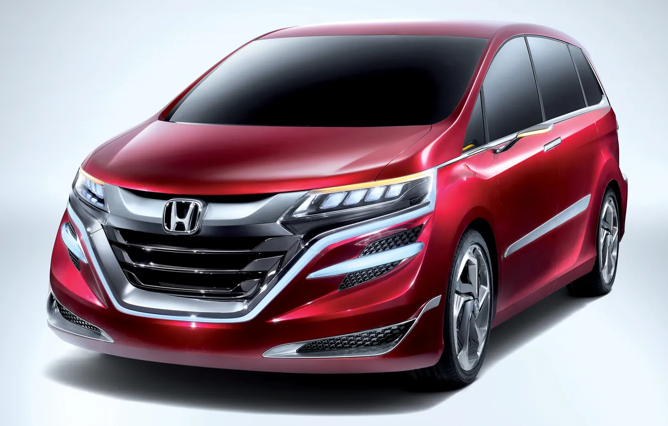 Фото обои Concept, концепт, Honda, хонда, передок