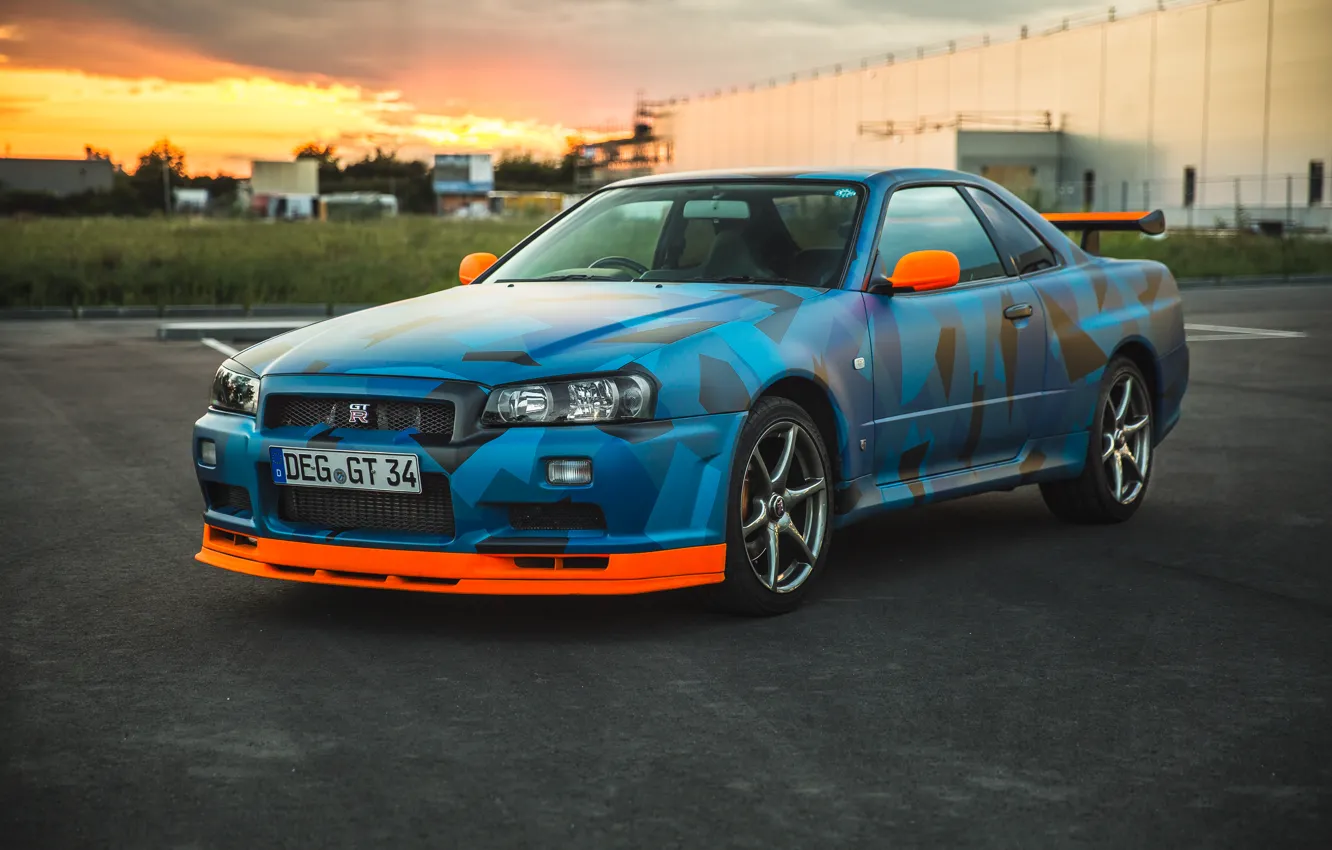 Картинки nissan skyline