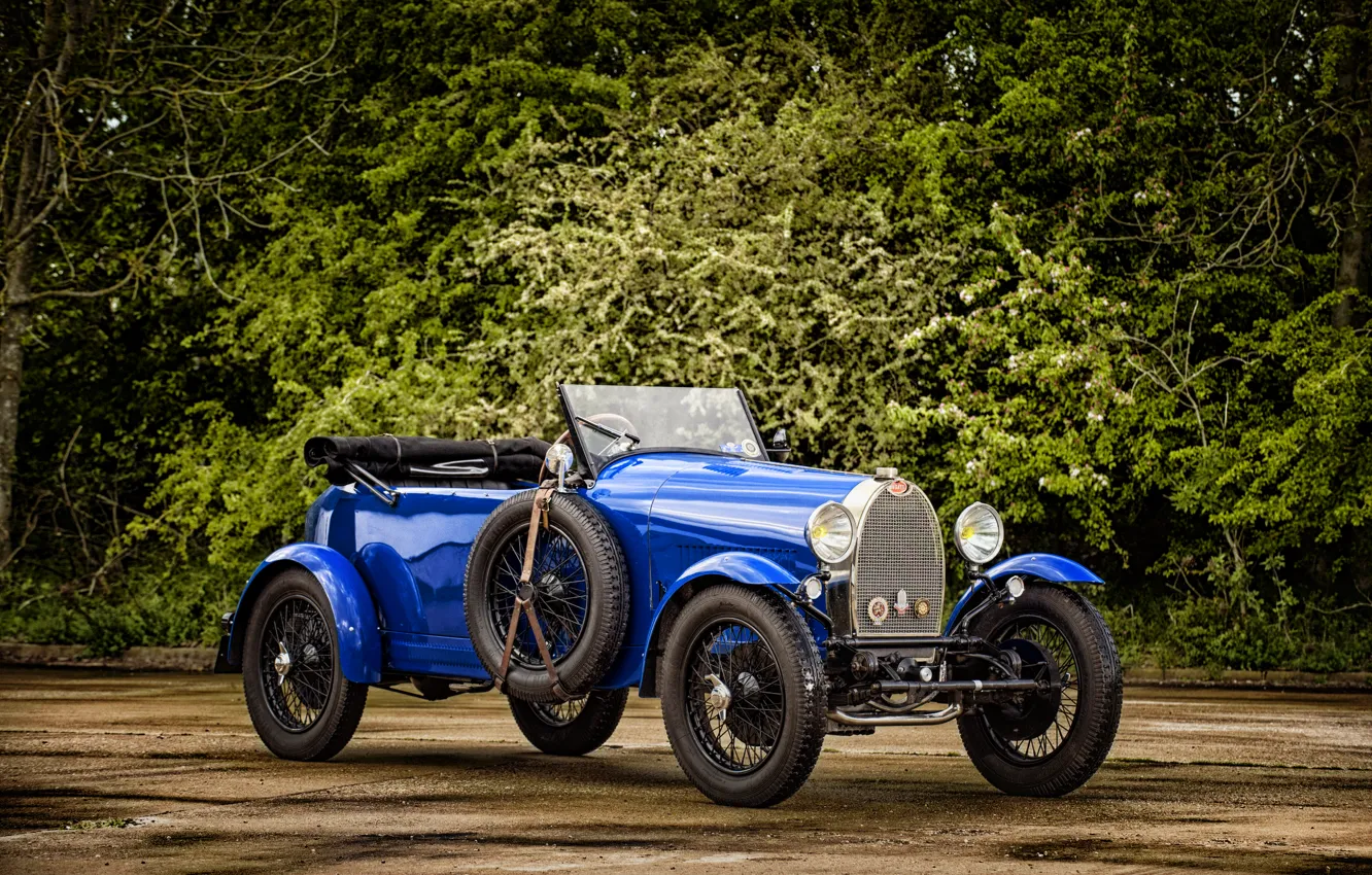 Фото обои Roadster, Bugatti, бугатти, 1927, Type 40
