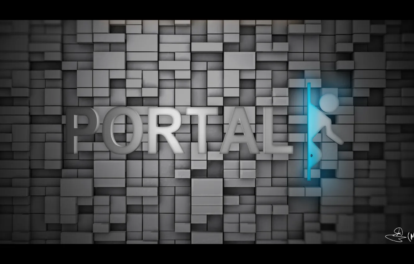 Фото обои Portal, Human