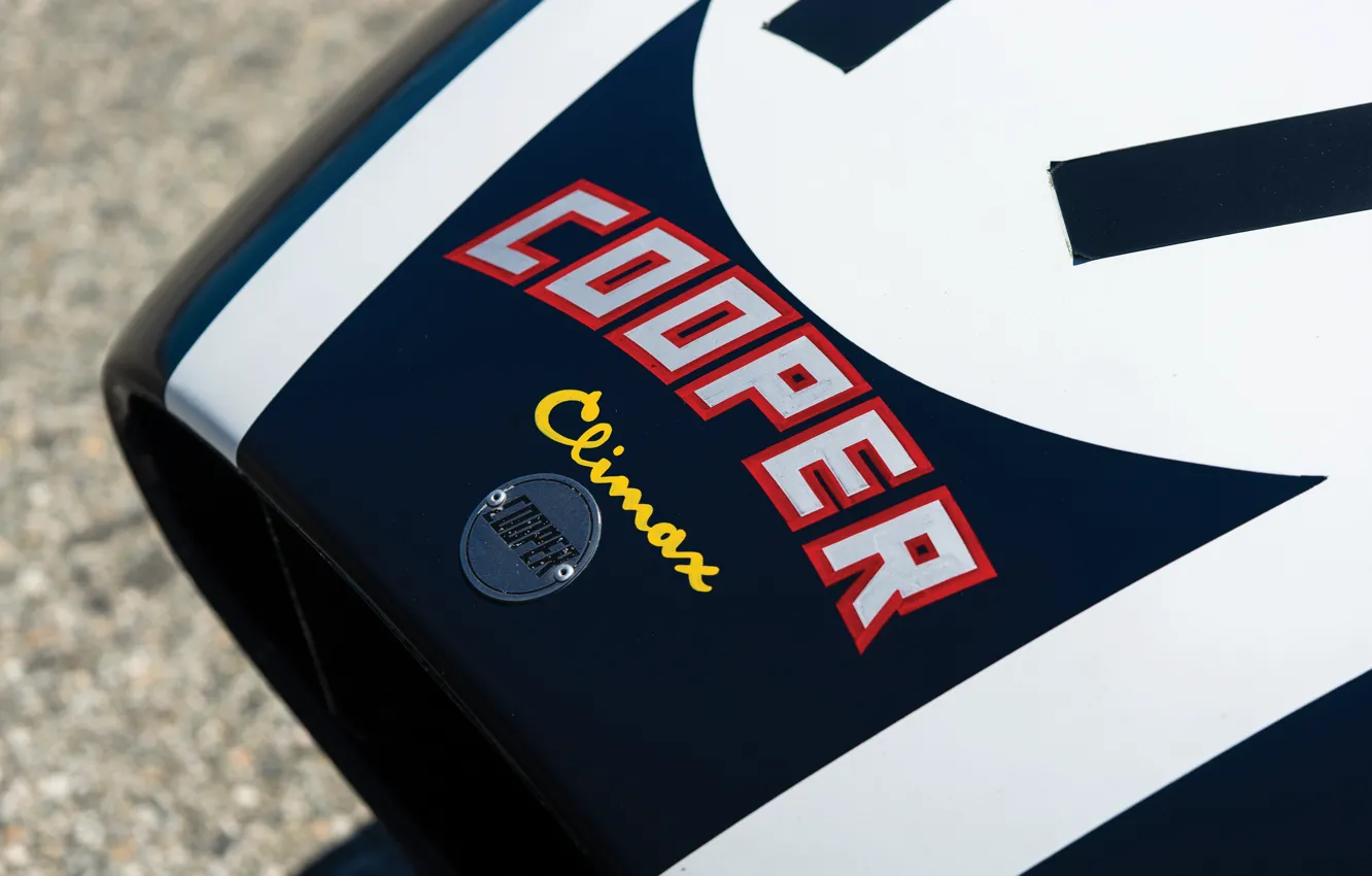 Фото обои значок, Cooper, Formula 1, 1961, Sports car, classic car, Cooper T54, Indianapolis 500