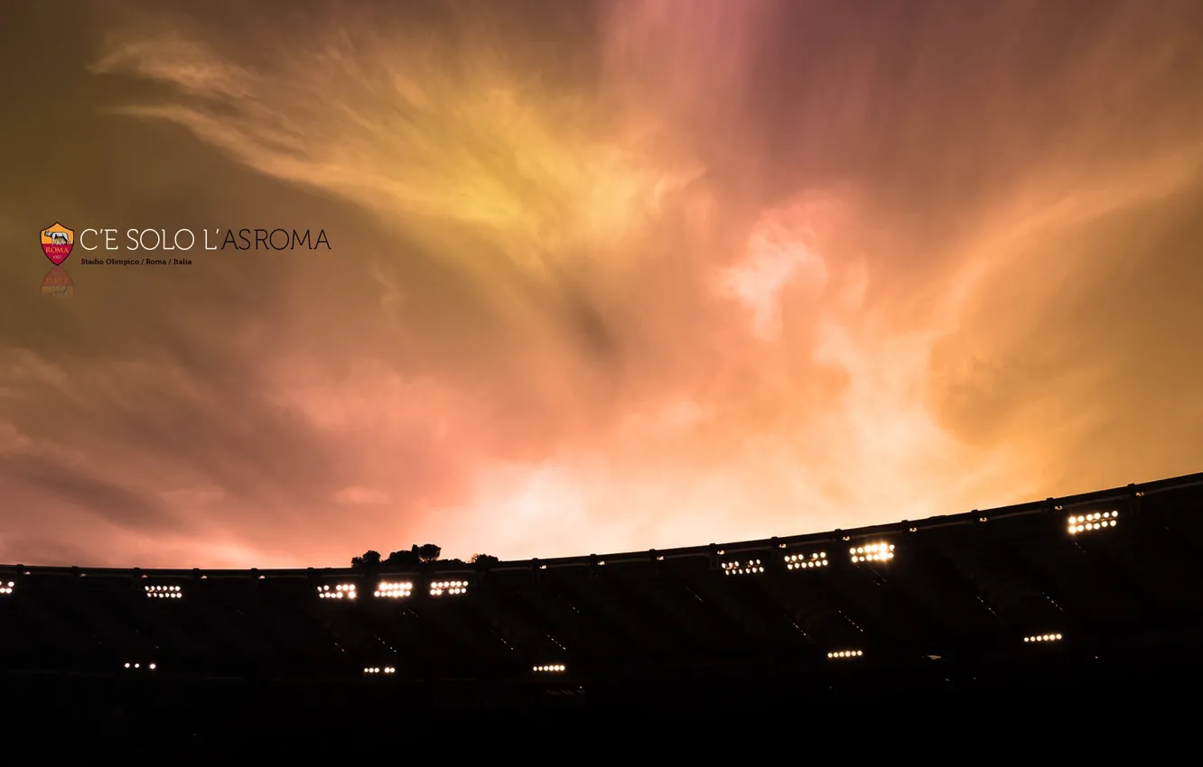 Фото обои wallpaper, sport, Italy, stadium, football, AS Roma, Stadio Olimpico