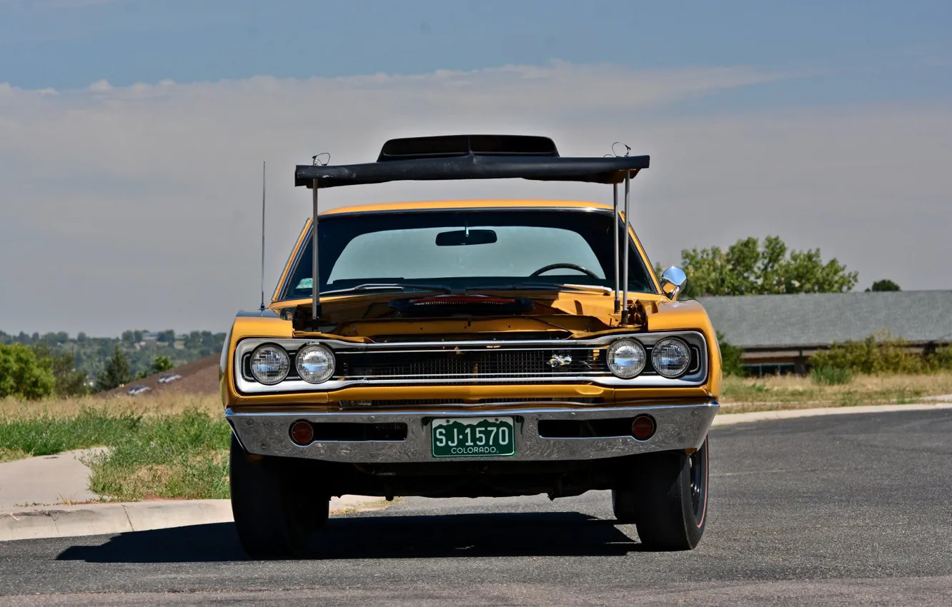Фото обои 1969, Dodge, muscle car, Super Bee, Hemi