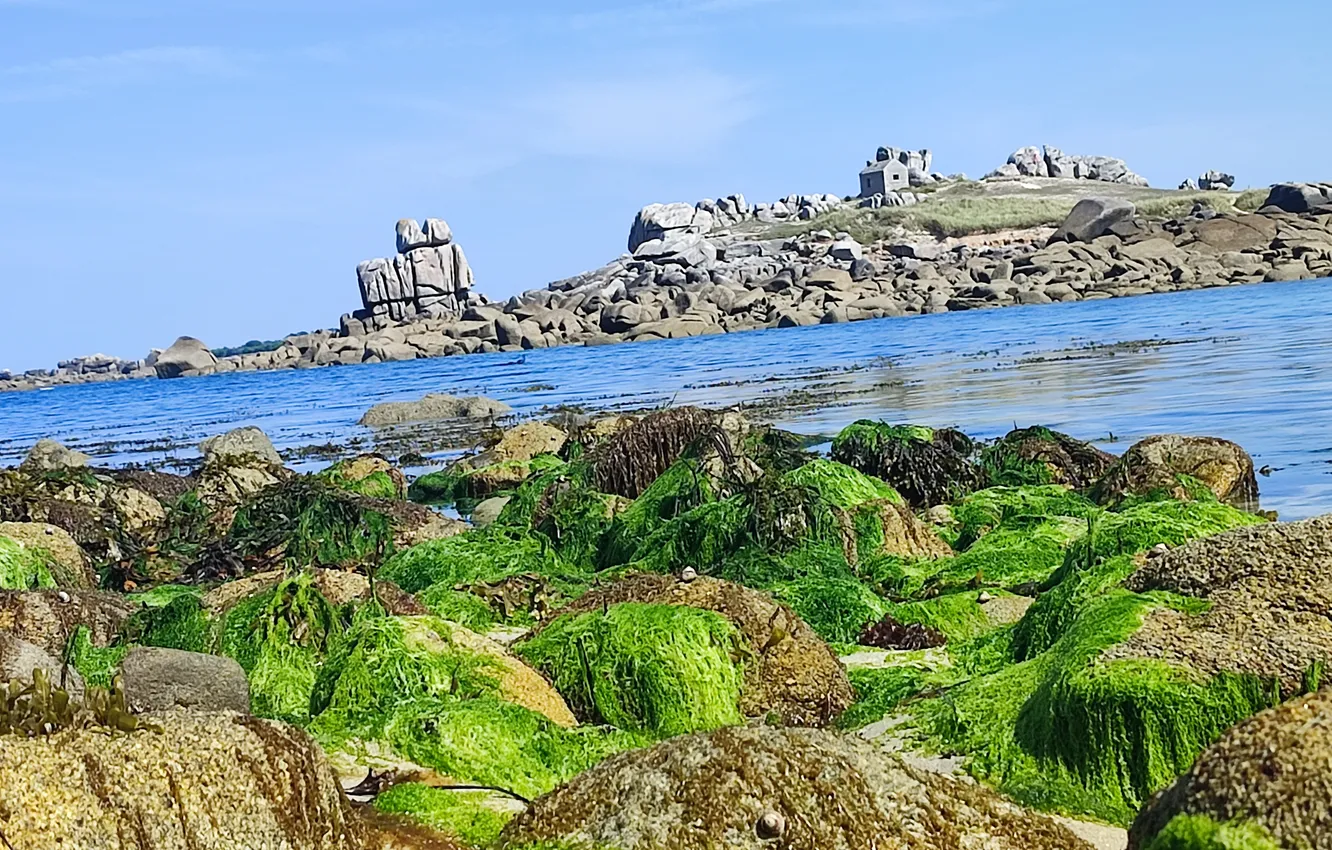 Фото обои beach, France, france, Bretagne, bretagne