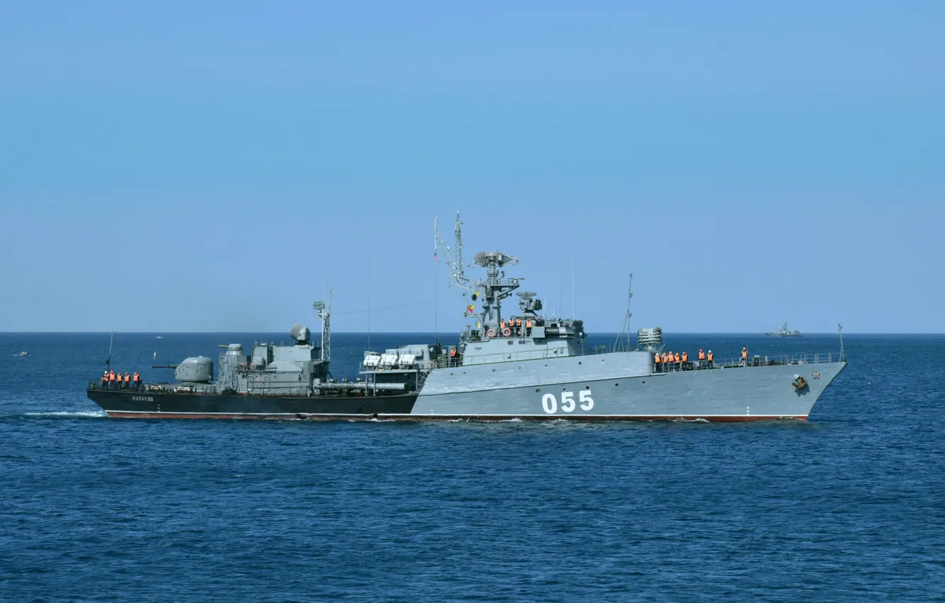 Фото обои корабль, противолодочный, малый, Касимов