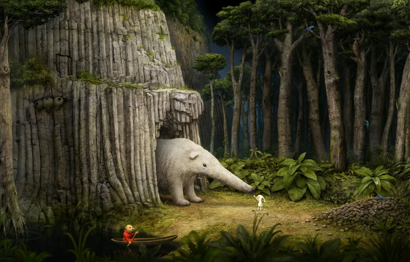 Фото обои game, fantasyworld, Samorost