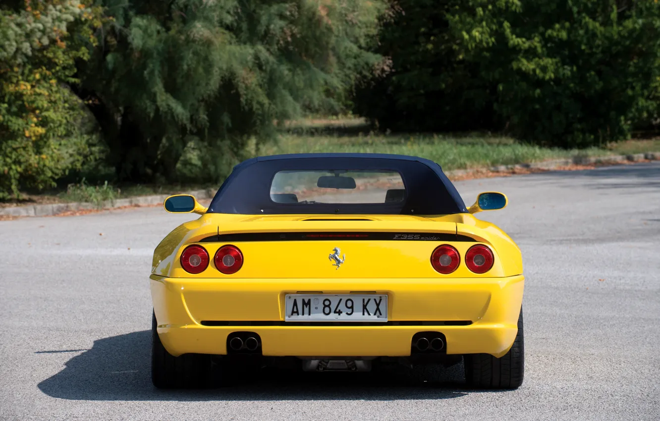 Фото обои Ferrari, F355, Ferrari F355 Spider