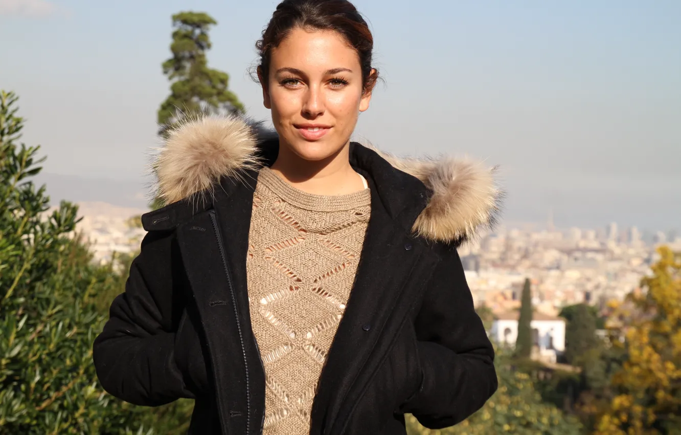 Фото обои портрет, Blanca Suárez, Бланка Суарес