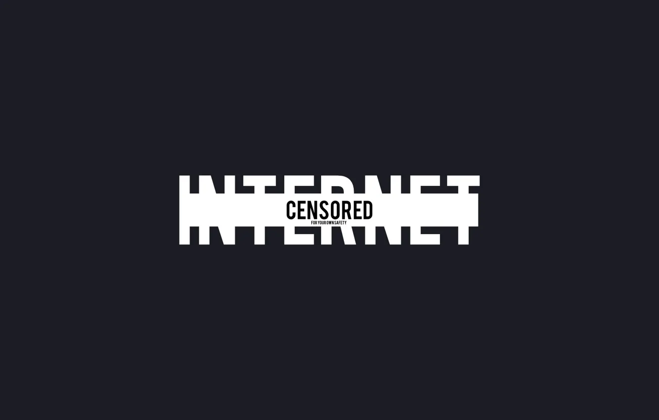 Фото обои интернет, censored, цензура, Internet