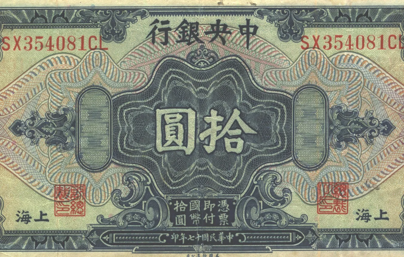 Фото обои China, money, currency