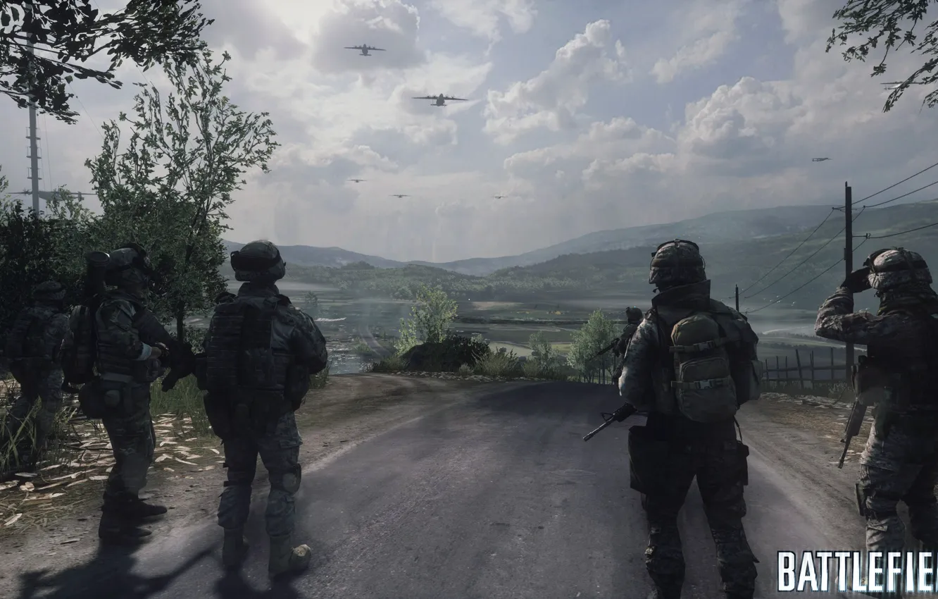 Фото обои battlefield3, DICE