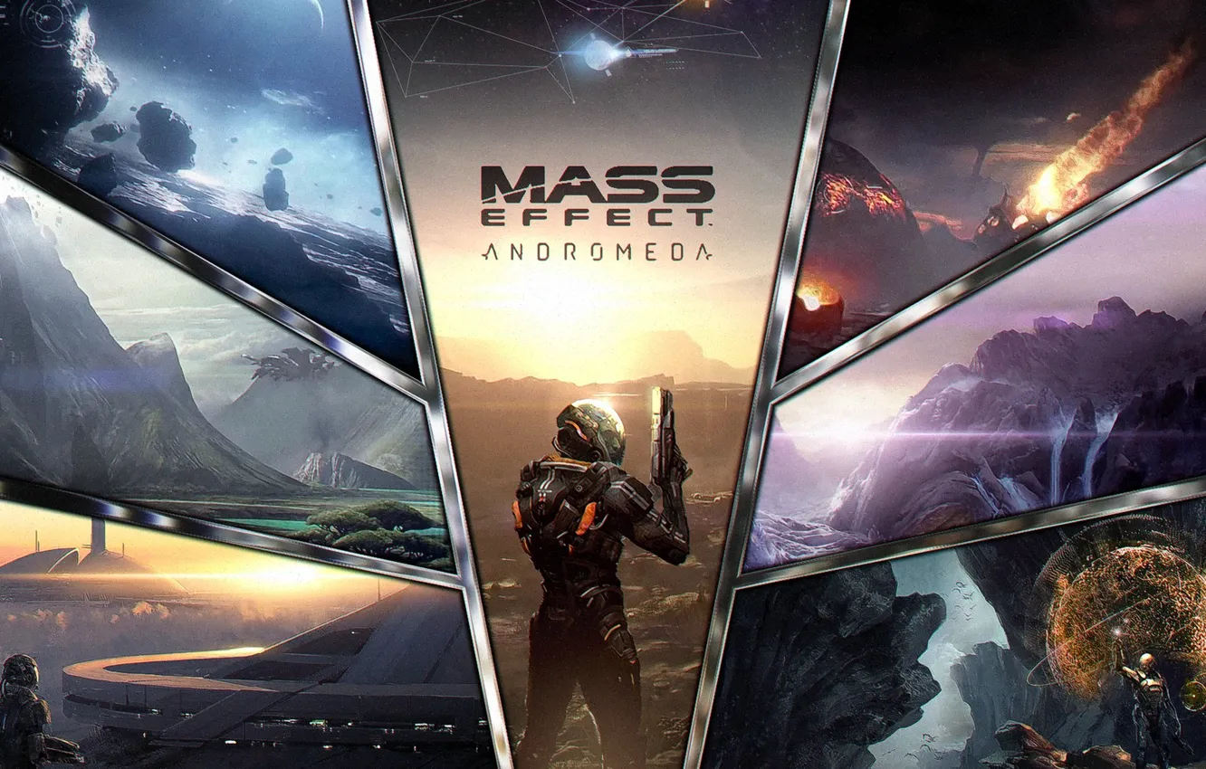 Фото обои BioWare, Game, Electronic Arts, Mass Effect: Andromeda