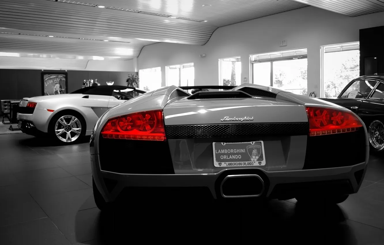 Фото обои Lamborghini, auto, автосолон, orlando