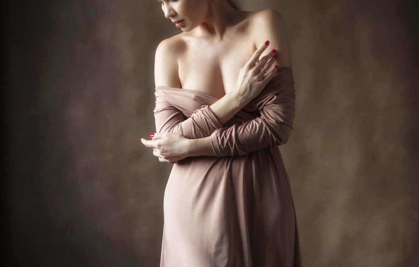 Фото обои Рашид Усманов, студийная фотосессия, Femininity