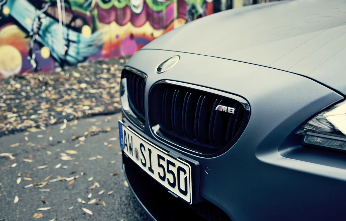 Фото обои номер, BMW, решетка, автомобиль, передок, Cabrio
