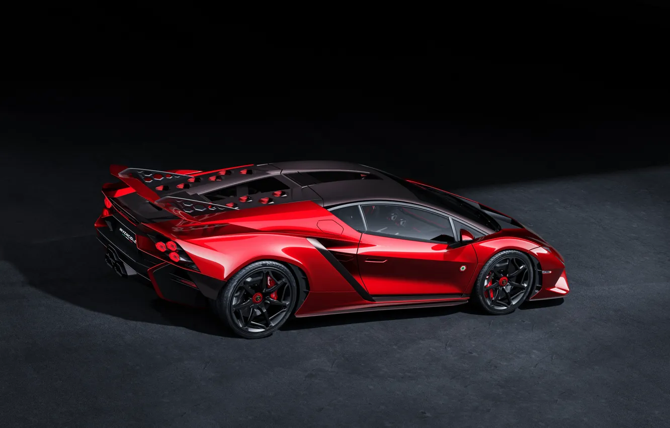 Фото обои красный, Lamborghini, ламборгини, Lamborghini Invencible, Invencible