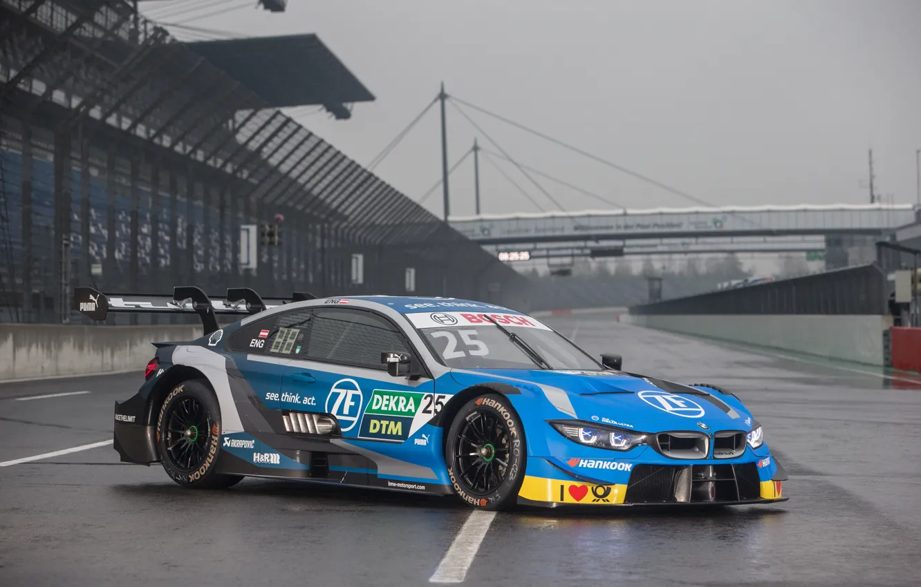 Фото обои BMW, Трасса, DTM, 2019, Силуэт-прототип, BMW M4 DTM (F82)