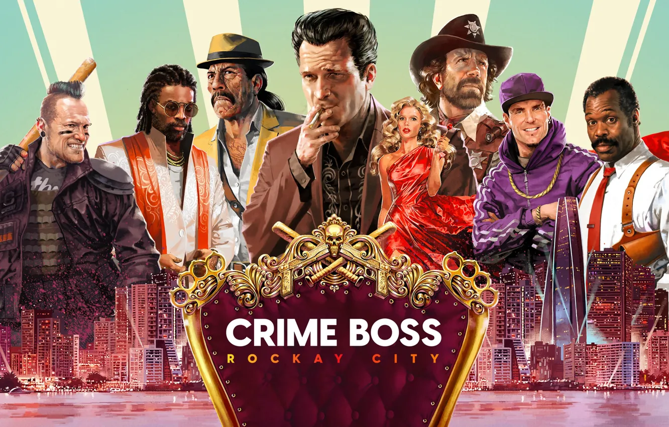 Фото обои Игра, Актеры, Game, 505 Games, Crime Boss: Rockay City, Ingame Studios
