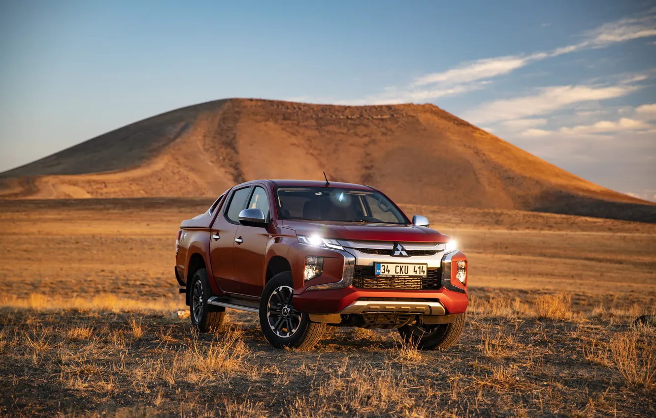 Фото обои mitsubishi, pickup, l200