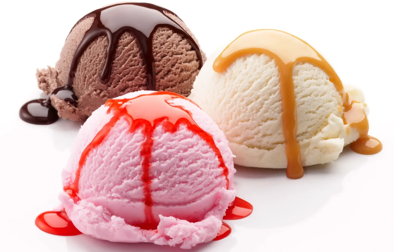 Фото обои шарики, шоколад, мороженое, десерт, глазурь, dessert, ice cream, малиновое