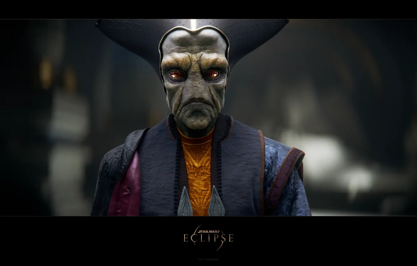 Фото обои фантастика, Звёздные войны, Эклипс, Star Wars Eclipse, Trade Federation of Planets, торговая федерация, Неймодианец, Neimoidian