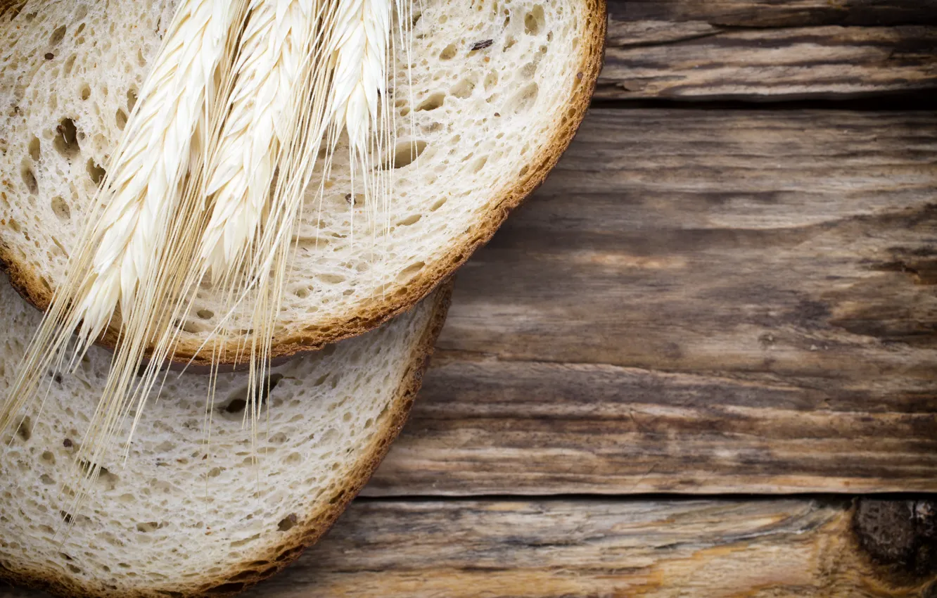 Фото обои пшеница, колос, еда, хлеб