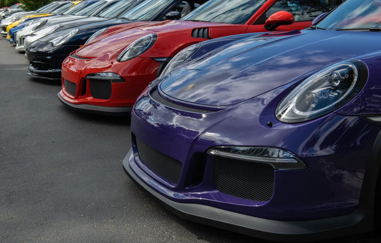 Фото обои Porsche, автомобили, передок