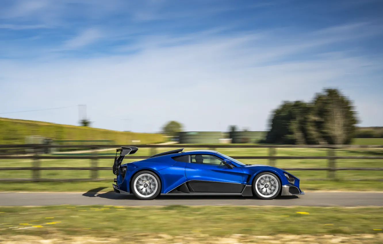 Фото обои Zenvo, side view, Zenvo TSR-S