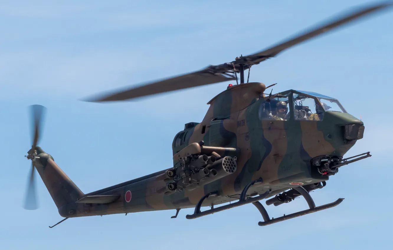 Фото обои Cobra, AH-1, ударный вертолёт
