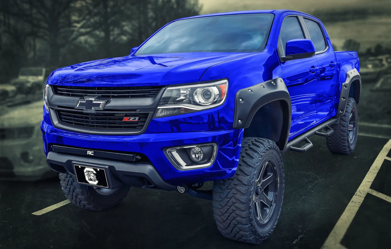 Фото обои Chevy, truck, Colorado Z71