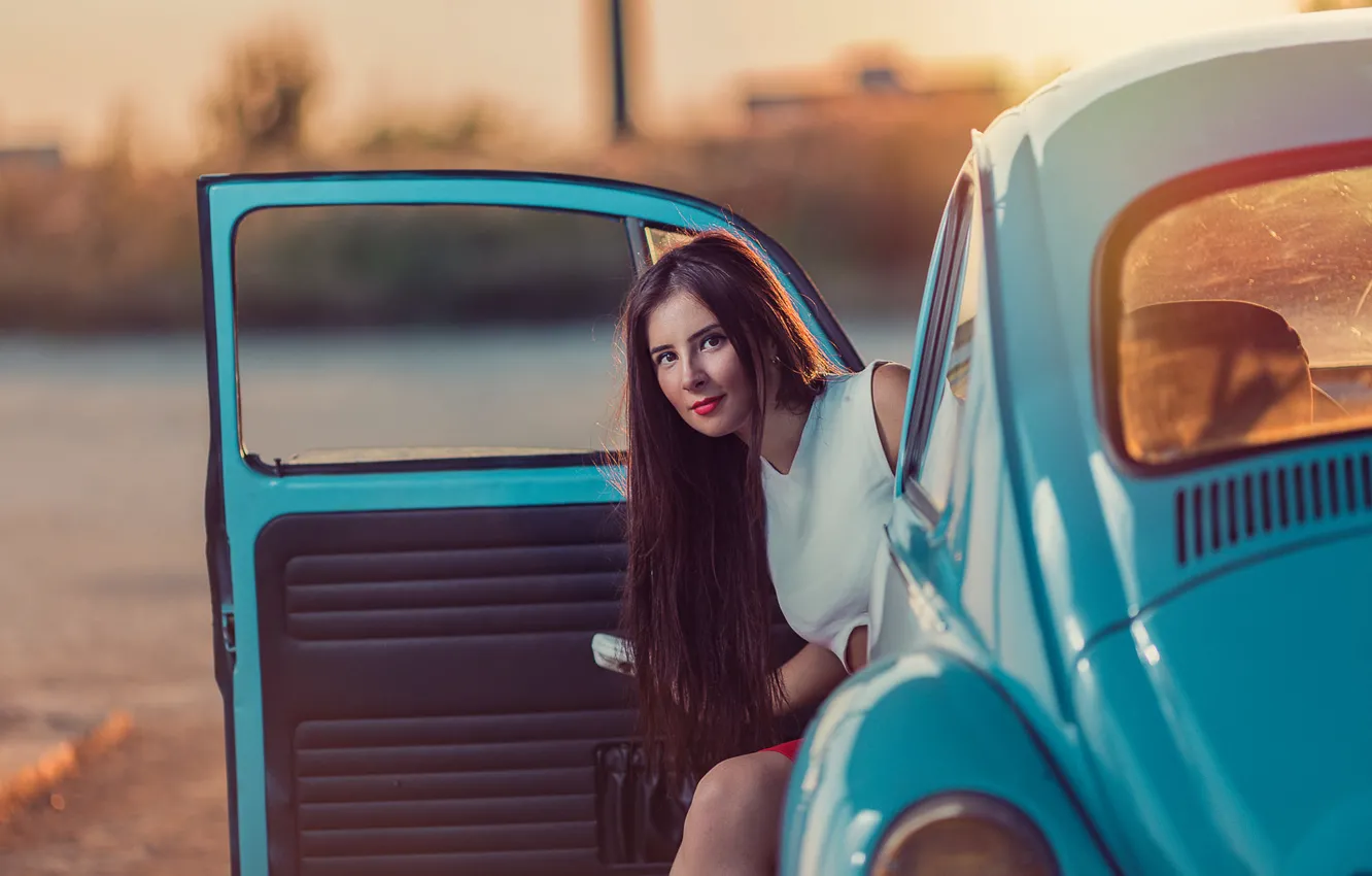 Фото обои авто, девушка, волосы, Giorgia, Andrea Carretta