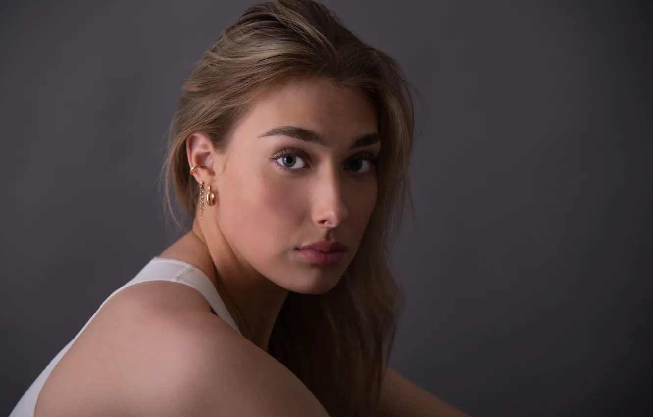 Фото обои девушка, портрет, Gabrielle Harvey