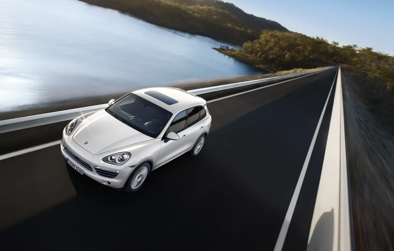 Фото обои машина, Porsche, внедорожник, Porsche Cayenne, автомобиль, Порше, кроссовер, Порше Кайен