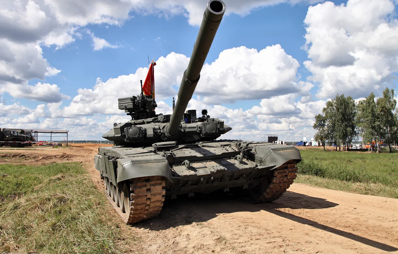 Фото обои танк, Россия, показ, Т-90 А